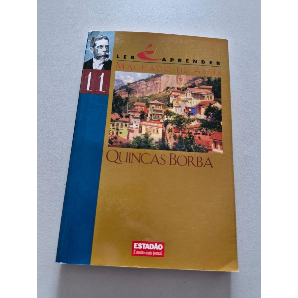 LIVRO, QUINCAS BORBA, COLEÇÃO LER É APRENDER, VOL.11, MACHADO DE ASSIS