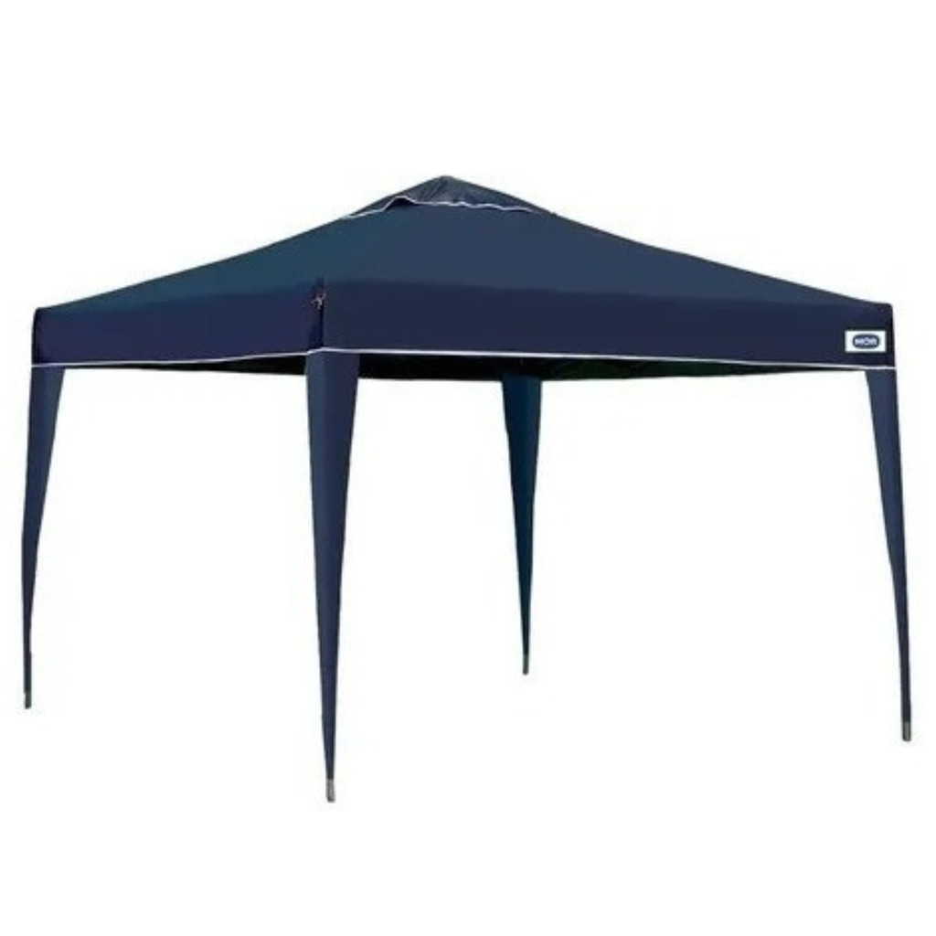 Tenda Gazebo Mor Articulado  X-flex Oxford Silvercoating Azul 3m 3m Sanfonado Grande Pé de Alumínio em Oferta na Shopee
