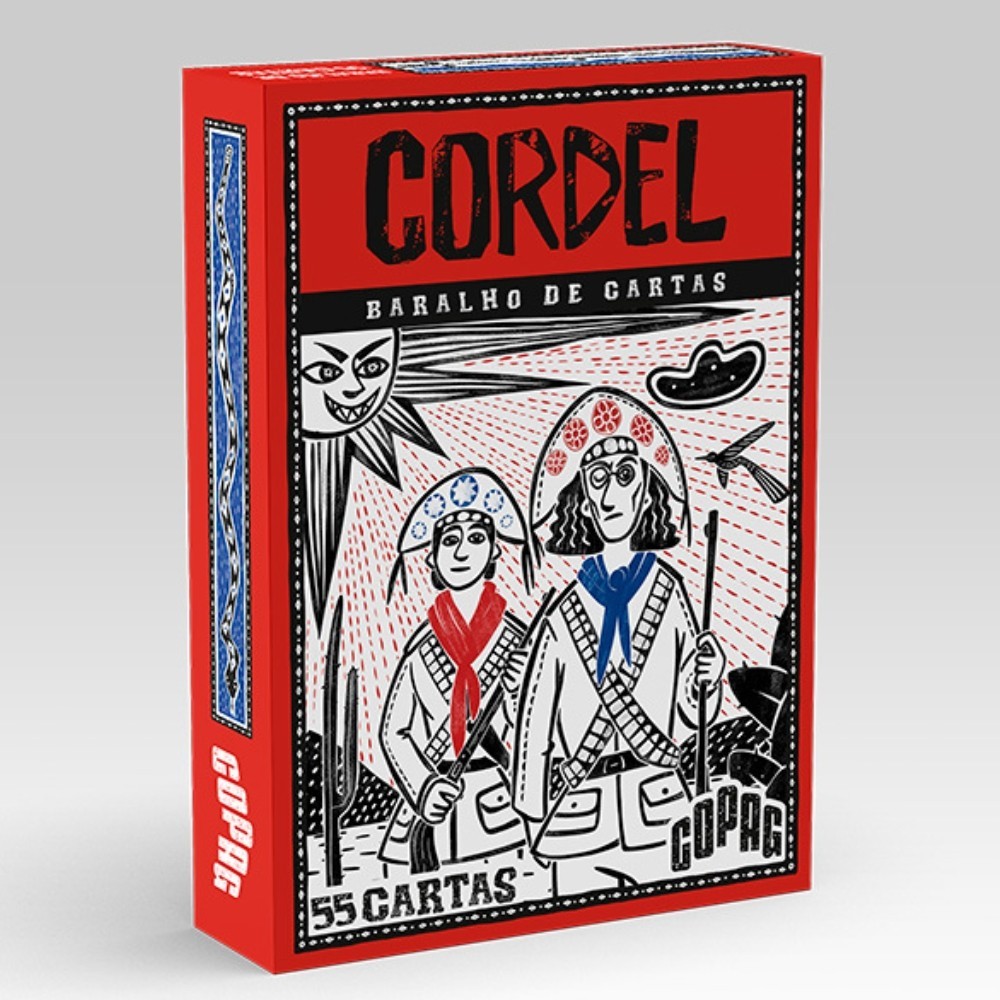 BARALHO CORDEL  55 CARTAS PREMIUM COPAG ORIGINAL OFICIAL LINHA ESPECIAL DECK JOGO CULTURA NORDESTE - Hobbies & Collections