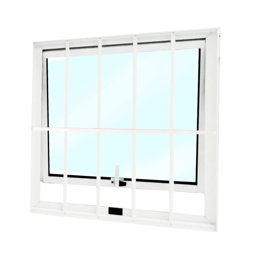 Janela de Alumínio Maxim Ar 60x60cm Magnum Atlântica Branco - Home & Living