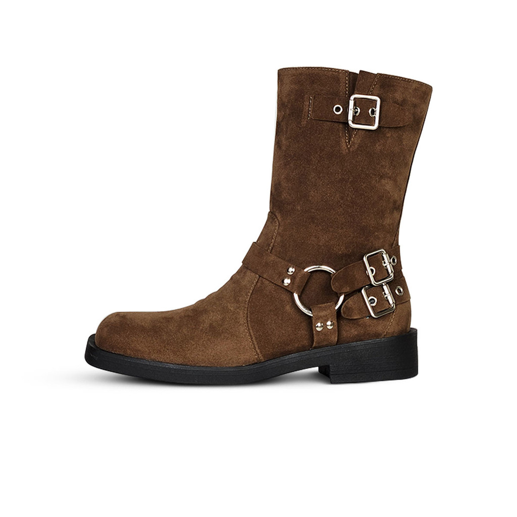 Bota Cano Curto Camurca Caramelo - Comprar com Melhor Preço em Botas