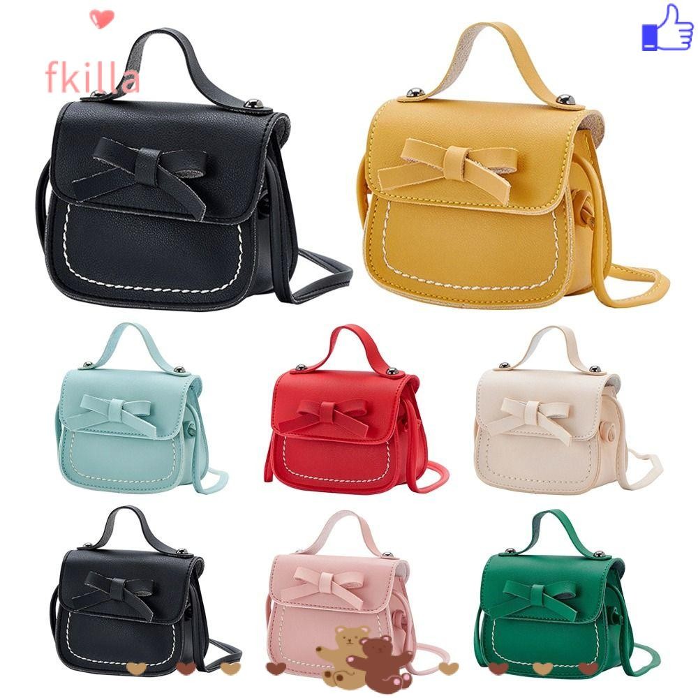 FKILLA1 Bolsas E Infantis De Cor Sólida Mensageiro Para Bebês Bolsa Infantil Meninas