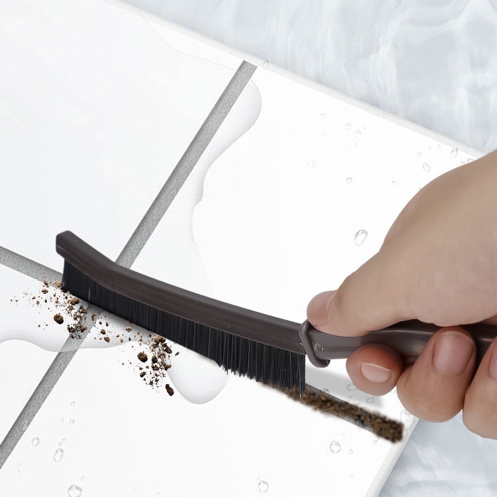 Escova De Limpeza Ultra-Fina Gap/Longa Com Ranhuras Multiuso Para Janelas/Limpador De Pó em Oferta na Shopee