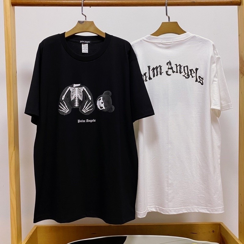 Camiseta T-shirt Unissex Algodão Palm Angels Bear Urso Raio X sweatshirt