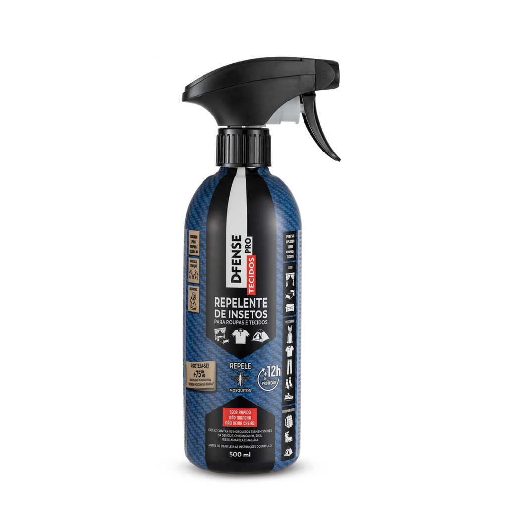 D-FENSE PRO 500ML REPELENTE INSETOS MOSQUITOS ROUPAS HAXEA