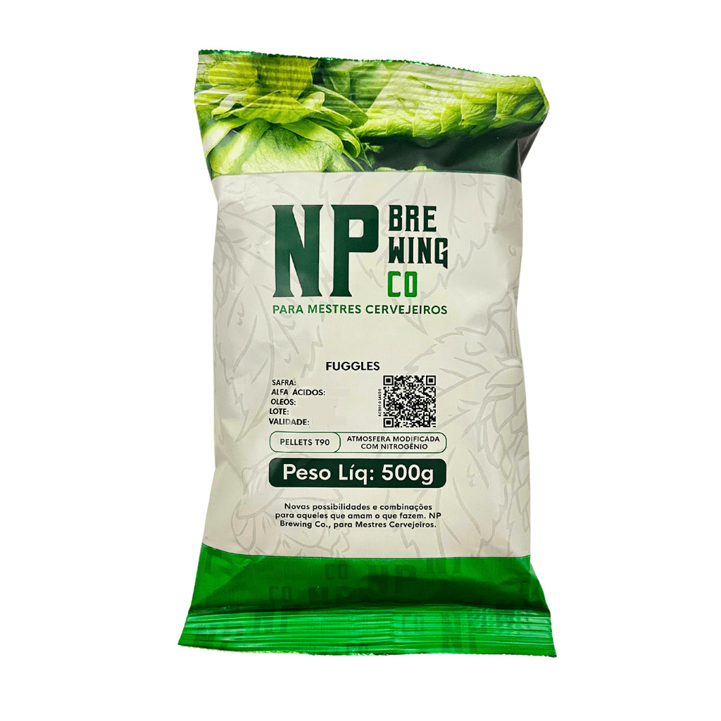 Lúpulo NP Fuggle - 500 gramas (pellets)