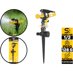 Irrigador Setorial Tipo Espiga Aspersor Jardim Hora Canteiro Vonder 3198012120