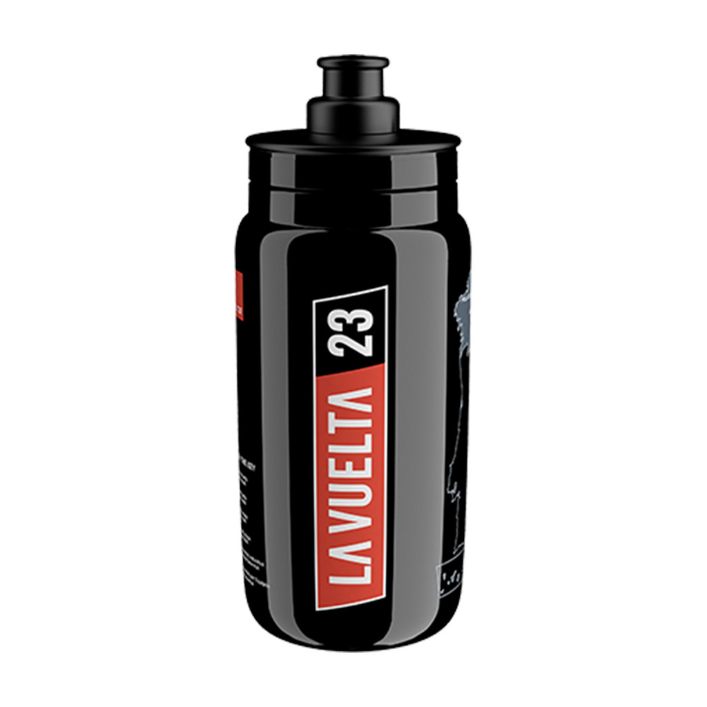 CARAMANHOLA 550ML ELITE FLY LA VUELTA - PRETO