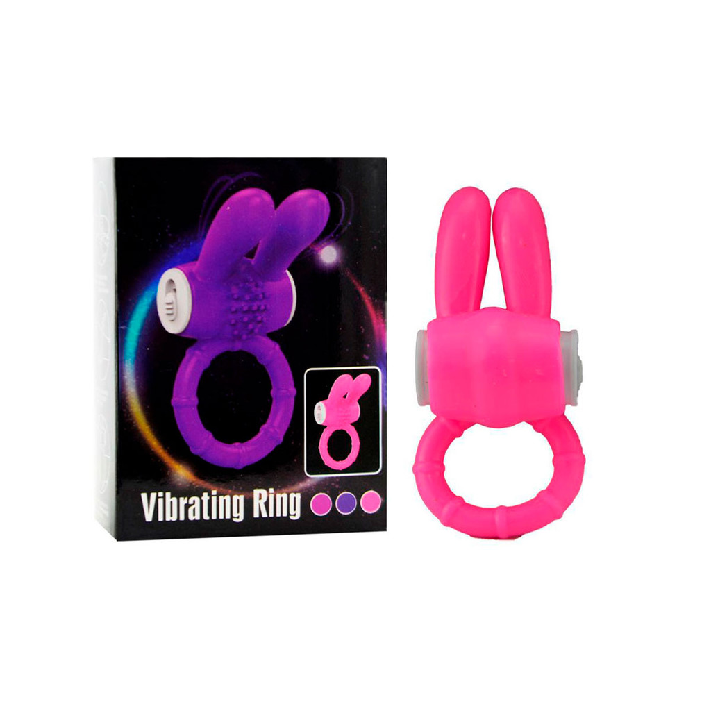 Anel Peniano com Coelho e 1 Vibração - 3 Cores | You Vibe em Oferta na Shopee