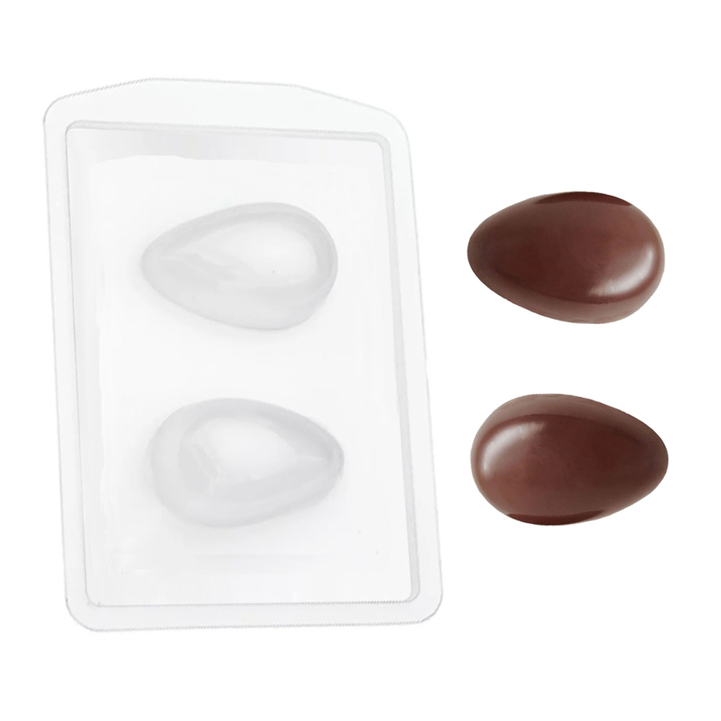 Forma de Acetato Ovo Liso - 100g