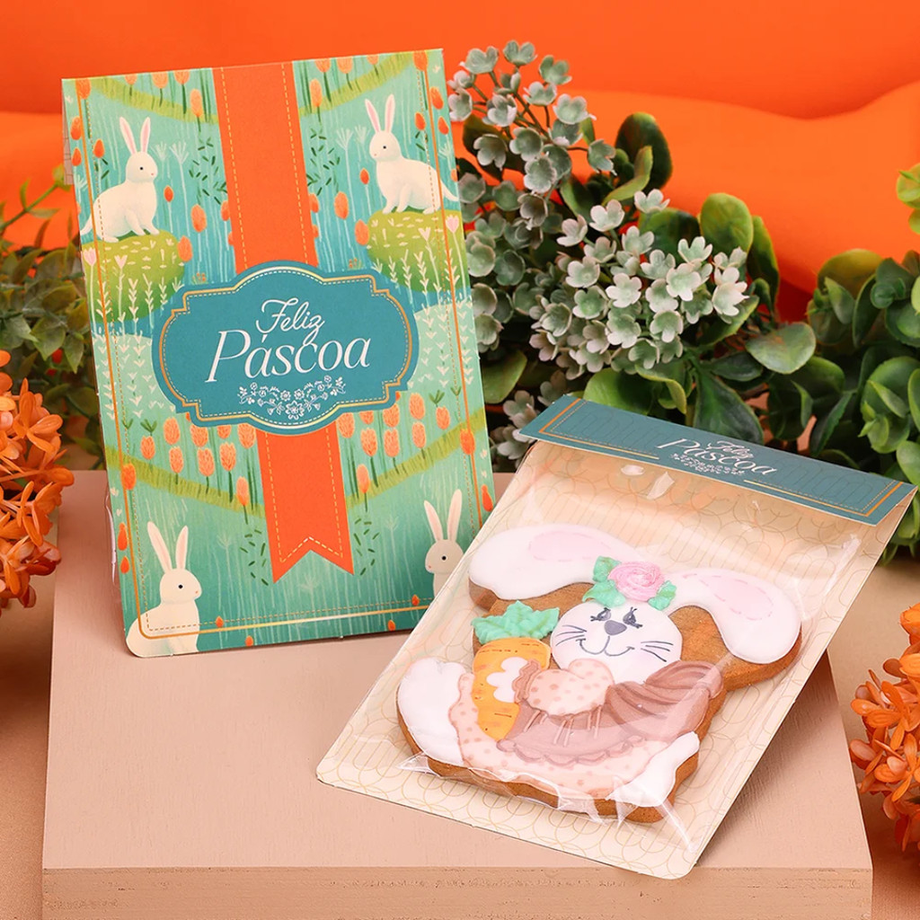 20 EMBALAGEM SOLAPA PARA BISCOITO PÁSCOA NATUREZA 4743 (PASCOA JANGO OUTLET)