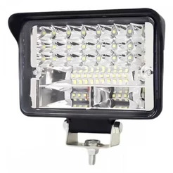 Farol De Milha Retangular Led 144w Automotivo Briwax FF-F1144W