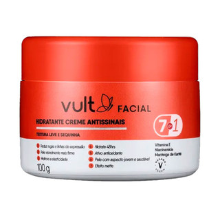 Creme Hidratante Facial Vult Care Antissinais 100g em Oferta na Shopee