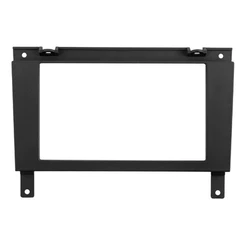 MOLDURA PARA CENTRAL MULTIMIDIA MP5 7 POL GOL SAVEIRO PARATI 2000 A 2005 2DIN PRETA