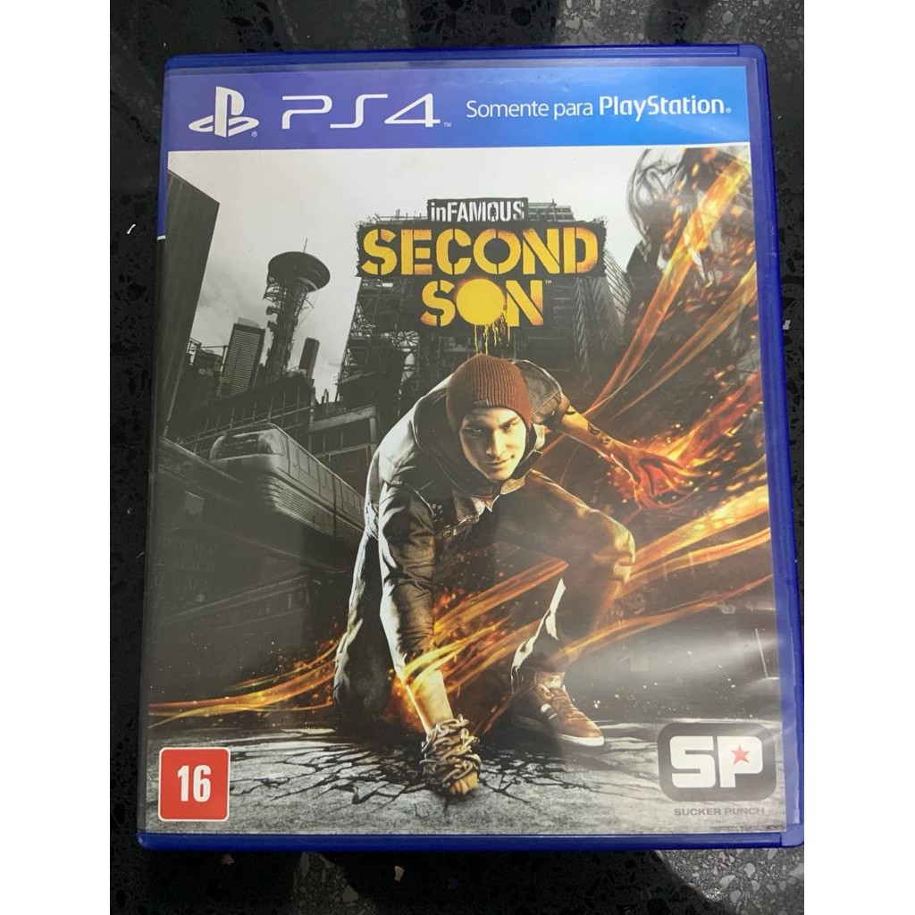 Jogo Infamous Second Son Sony Ps4 Dvd Físico Mídia Original (Semi-Novo)