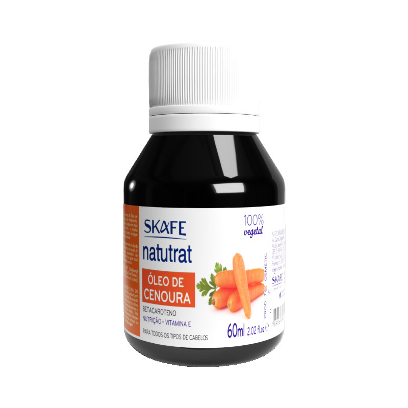 Óleo Capilar de Cenoura Natutrat S.O.S 60ml | Tratamento Capilar | Óleo 100% Vegetal em Oferta na Shopee