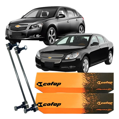 Par Bieleta Original Dianteira Cofap Gm Cruze Malibu em Oferta na Shopee