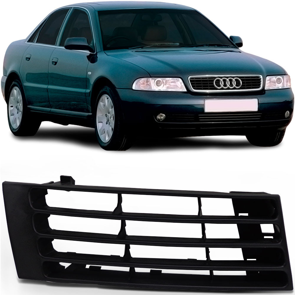Grade Lateral do Parachoque Audi A4 1999 2000 Lado Direito (Passageiro)