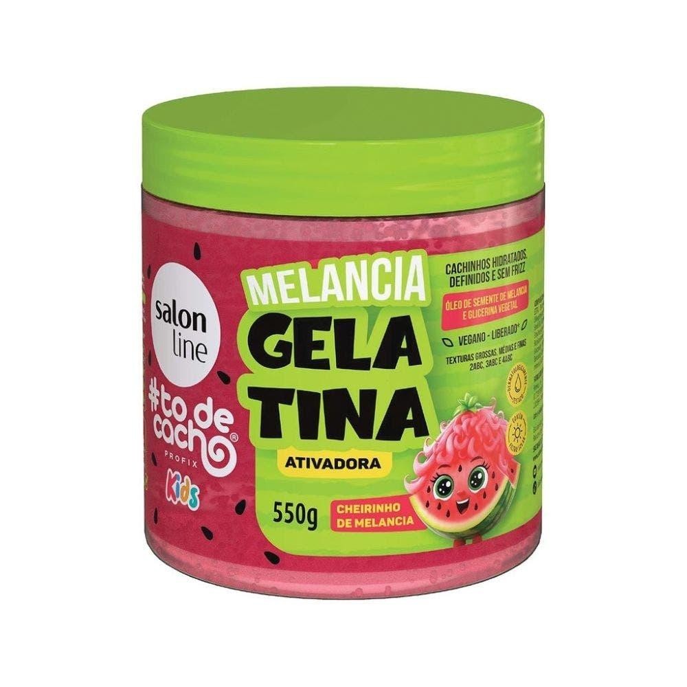 Gelatina Ativadora Salon Line Kids #TDC Melancia 550g