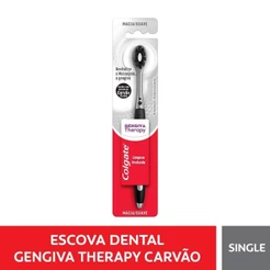 Escova de Dente Colgate Gengiva Therapy Carvão