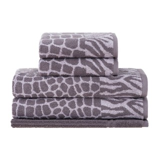 Jogo de Toalha Banho Buddemeyer Animal Print Croco 5 peças em Oferta na Shopee