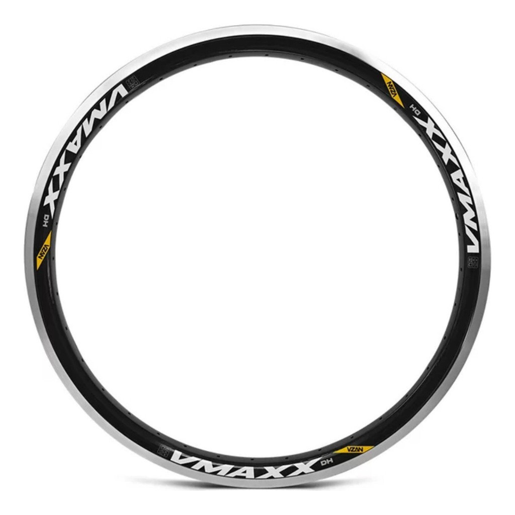 Folha Aro 20 Vmaxx Dh Vzan 36F Preto Freio V-Brake Bike Bmx