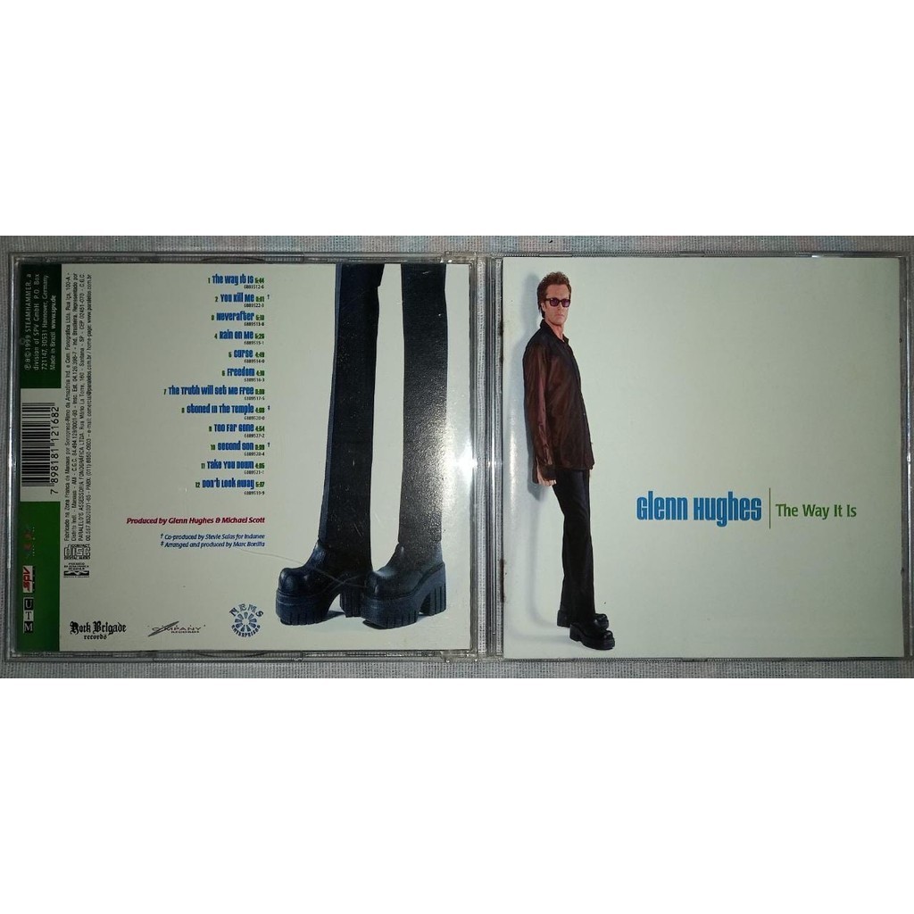 Cd Usado Glenn Hughes The Way It Is Raro Muito Bom CDU6974