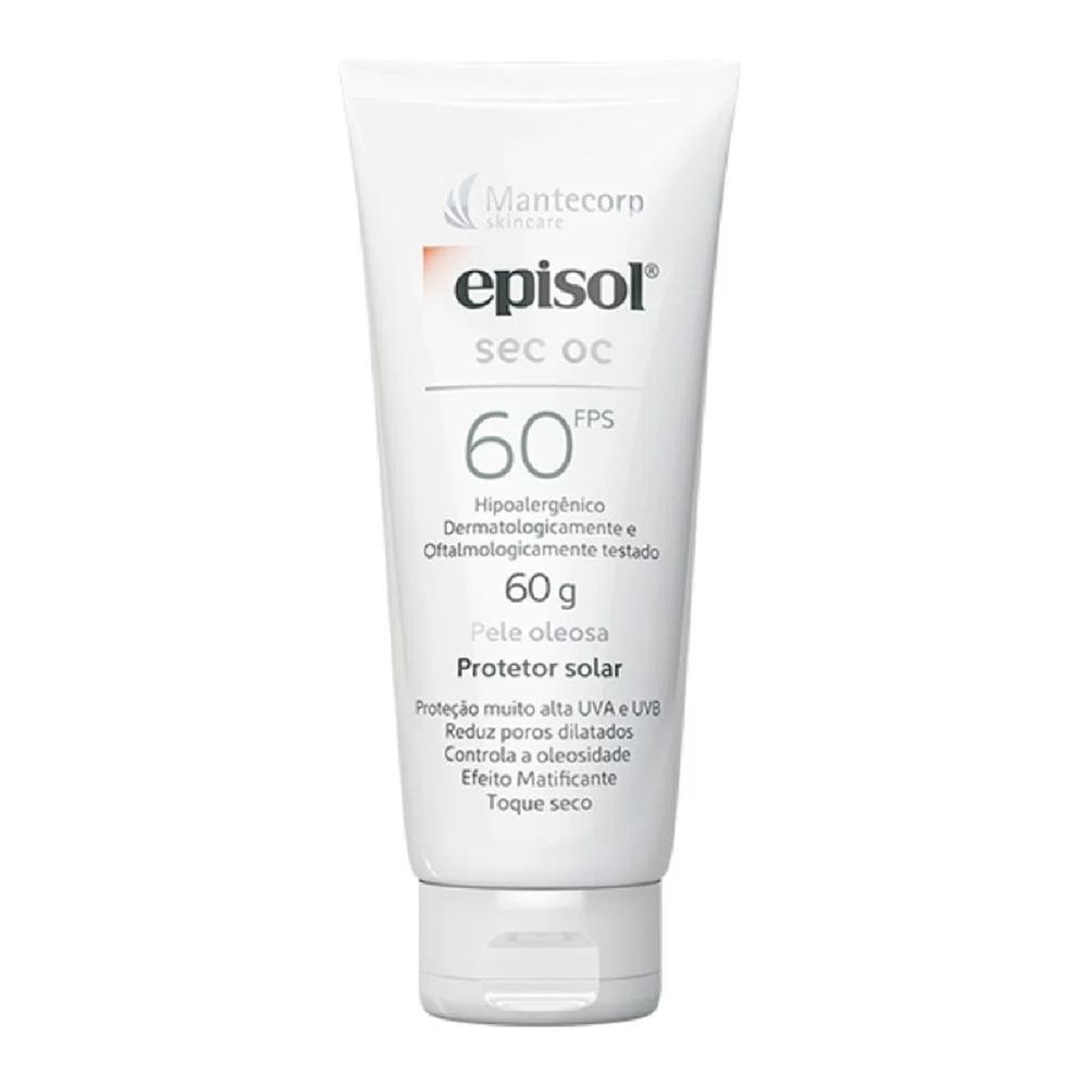Protetor Solar Episol Sec OC FPS60 60g