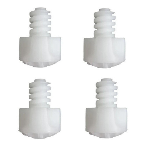 Kit 4 Pé Pés  Geladeira Brastemp Consul Varios Modelos