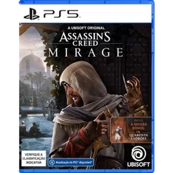Assassins Creed Mirage PS5 BR Midia Fisica