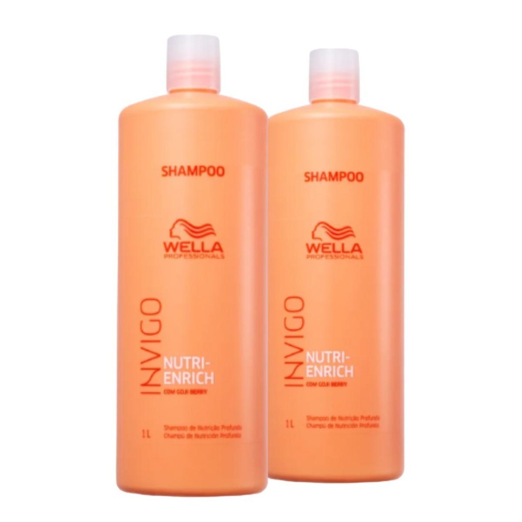 Kit Wella Dois Shampoo Nutri-Enrich 1L