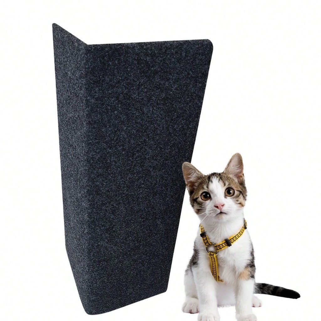 Arranhador Gatos Protetor Sofá E Cama Box MDF Revestido de Carpete