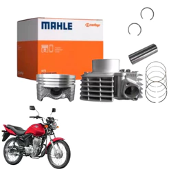 KIT CILINDRO MOTOR CG TITAN FAN 150 2004 2005 2006 2007 2008 2009 2010 A 2015 Original Mahle Cofap