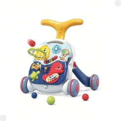 Andador Infantil C/Mesinha De Atividades 3 Em 1 18086 - Buba