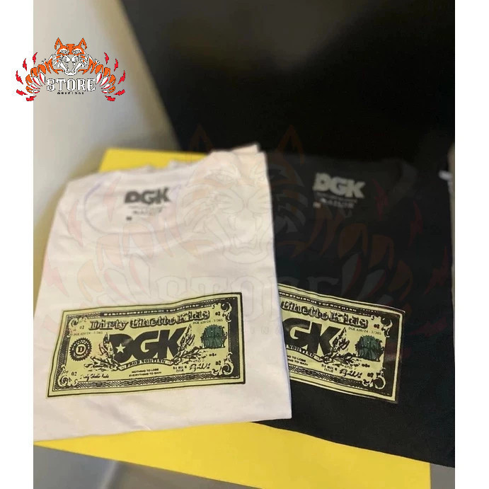 Camiseta Premium 100% Algodão DGK Dollar Streetwear Lançamento 2026 Envio Imediato Shop