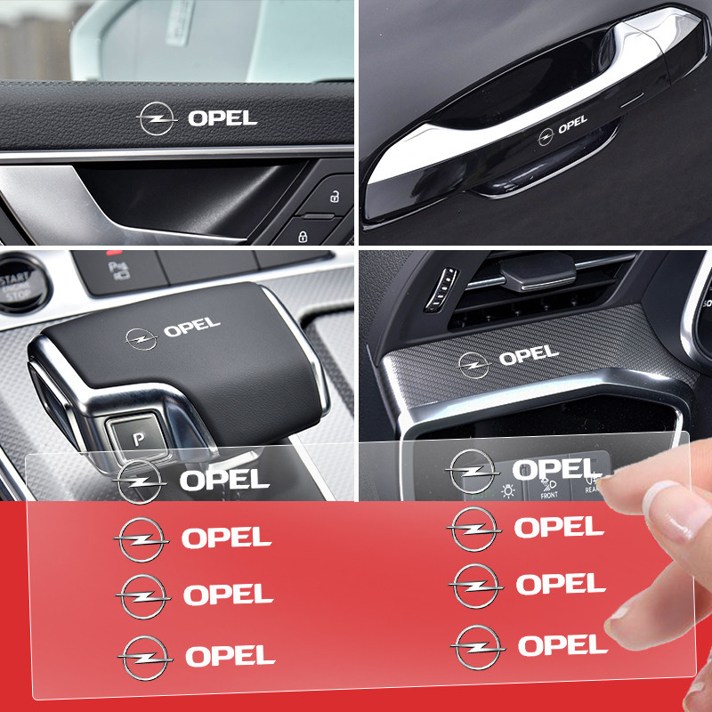 5/10 Pçs Universal 3D Carro Motocicleta Emblema Adesivo Decalque Decoração Para Opel Astra j Insignia Corsa Zafira b Mok