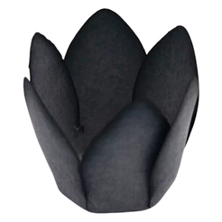 Forminha Para Doces Finos - Monaco - Preto - 50 unidades - Decora Doces - Rizzo