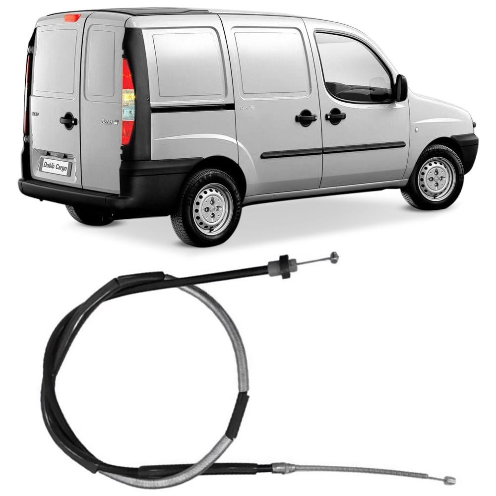Cabo Freio Doblo MPI Fire 2002 a 2016 Traseiro LD 1750mm - Spare Parts and Accessories for Vehicles