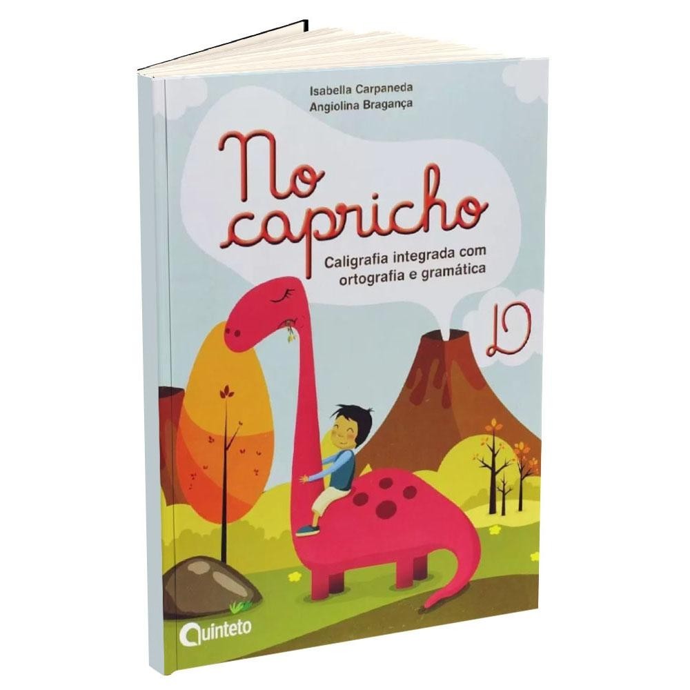 No Capricho D Livro de Caligrafia Ortografia e Gramática em Oferta na Shopee