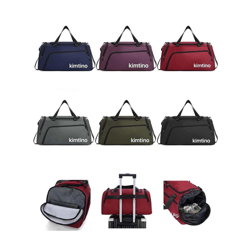 Bolsa Mala Mochila De Viagem Impermeável Esportes Academia Bagagem Viagem Com Alça Lateral