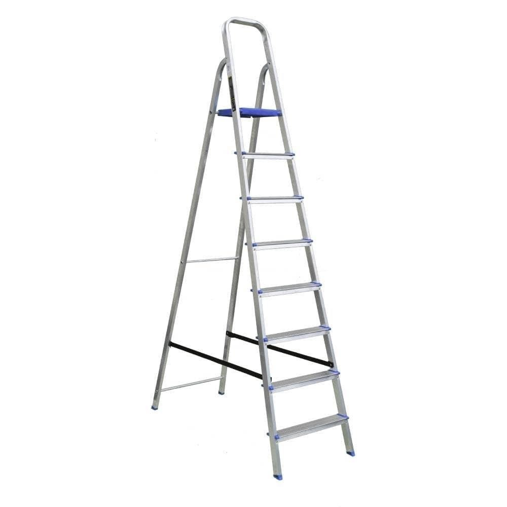 Escada Alumínio Pratik 8 Degraus Uso Doméstico em Oferta na Shopee