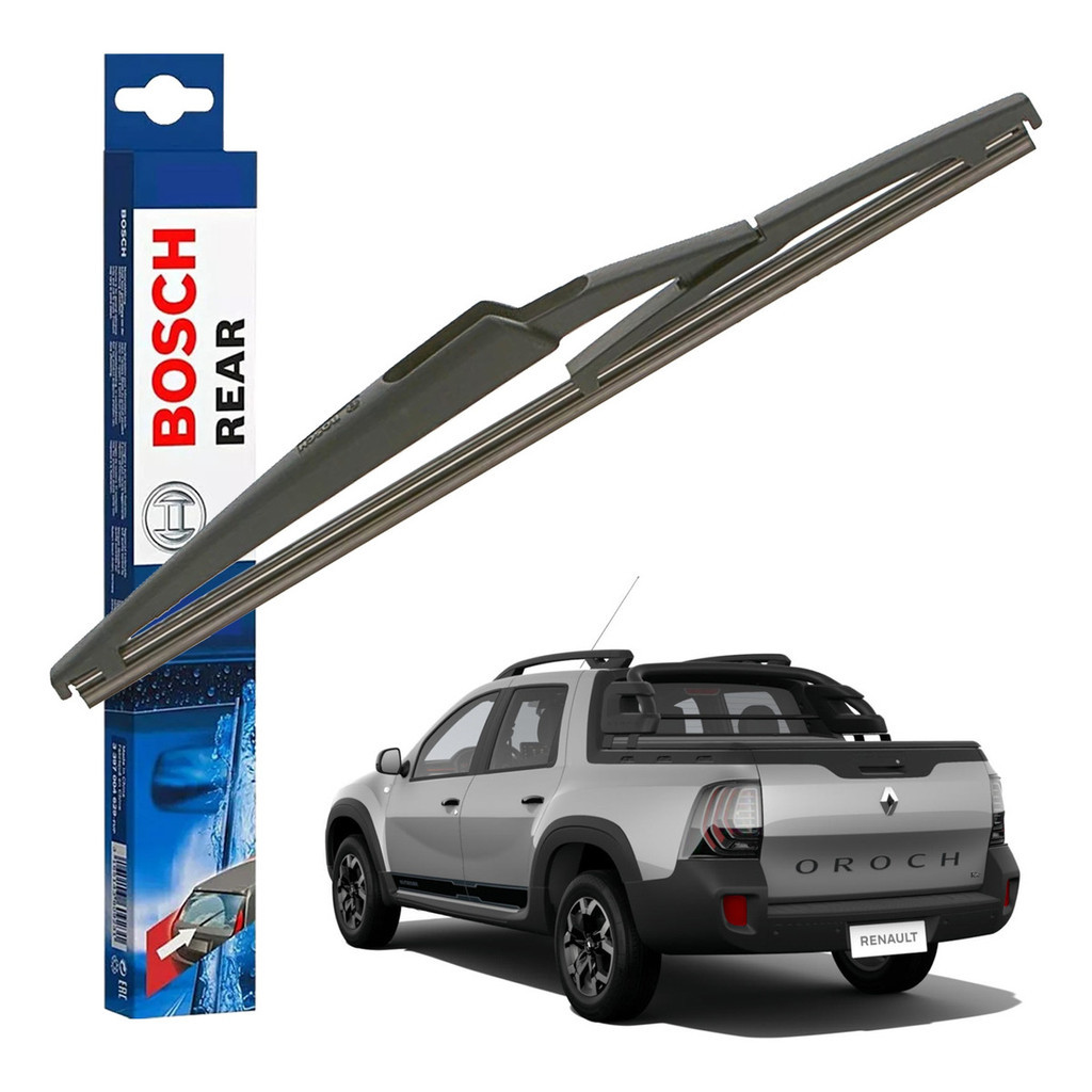 Palheta Traseira Limpador Vidro Vigia REAR Original Bosch Renault Duster Oroch 2011 A 2020