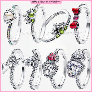 Anel Halo Hearts Princesa Tiana Tiara Branca De Neve Arco Anel925 De Prata Senhora Presente Aniversário Bênção Comemoran em Oferta na Shopee