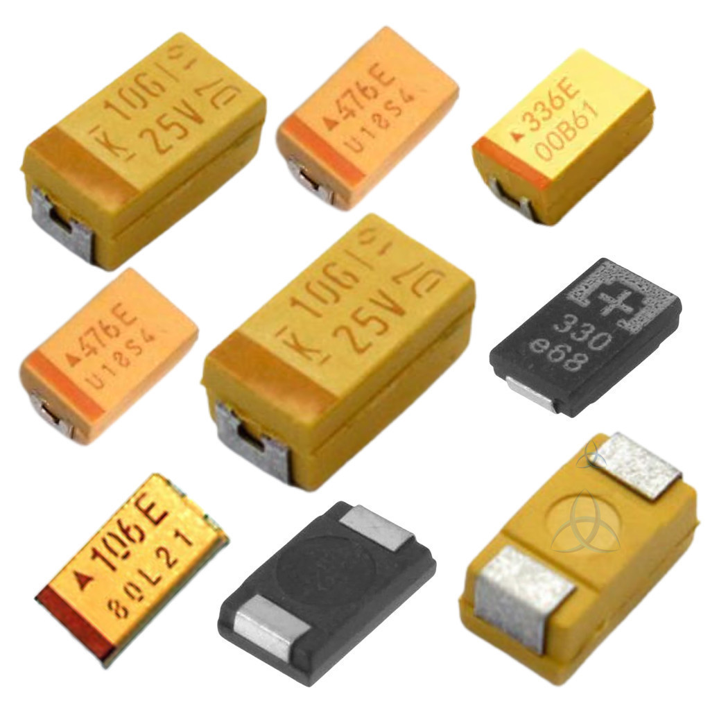 Capacitor Tântalo SMD 47uF 25V 10% Case D