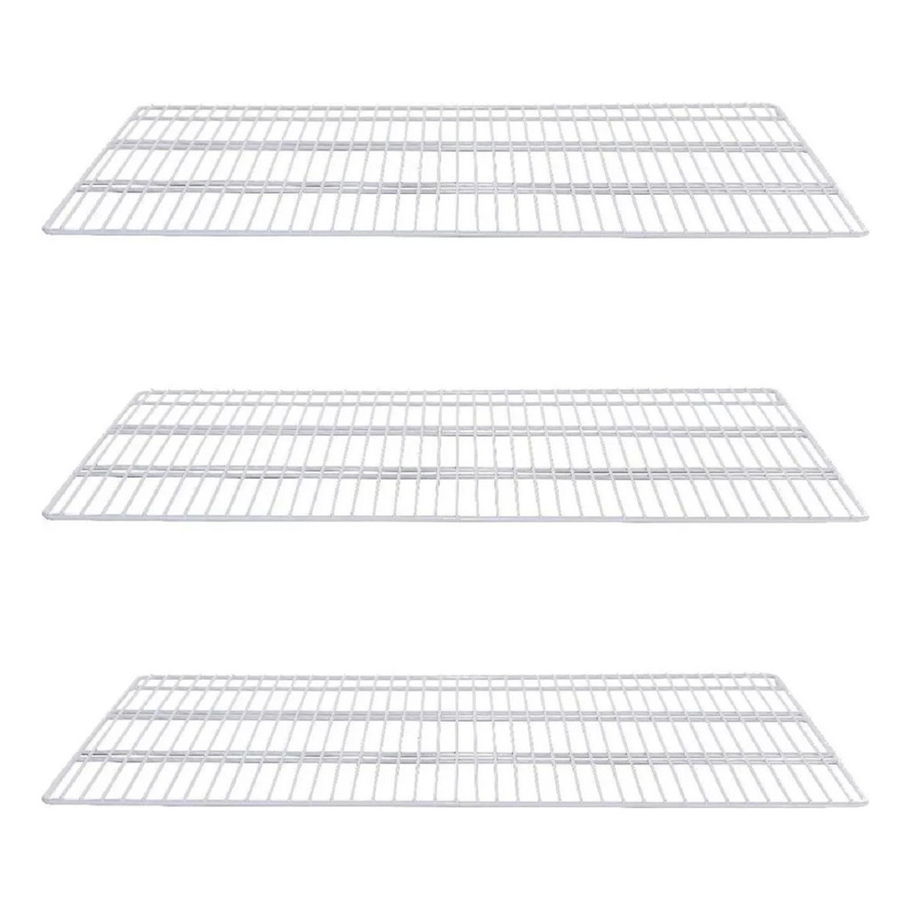 Kit Grade Prateleira Geladeira Continental Copacabana Aço Refrigerador 470 Litros