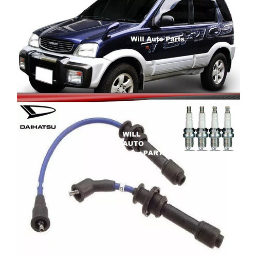 Cabo Vela Daihatsu Terios 1.3 16v 1997 1998 Á  2001 + Velas