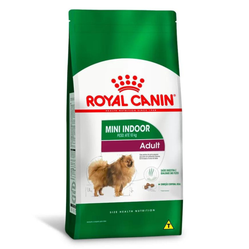 Ração Royal Canin Mini Indoor Adult para Cães Adultos Mini de Ambientes Internos 2,5kg em Oferta na Shopee