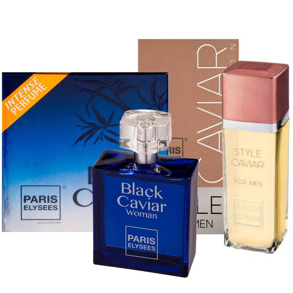 Kit Style Caviar e Black Caviar Woman - Paris Elysees