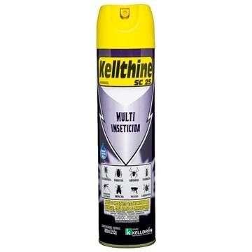 Inseticida Aerosol Kellthine SC25 Kelldrin 450ml/342g - envio imediato