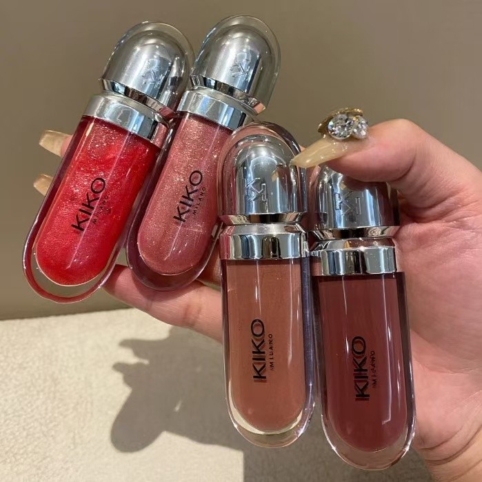 KIKO Milano 3D Hydra Lipgloss Espelho Lip Glaze Hidratante de Longa Duração